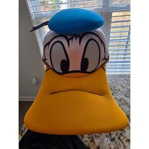 Disney Parks Donald Duck Blue Beret Plush Hat Adult